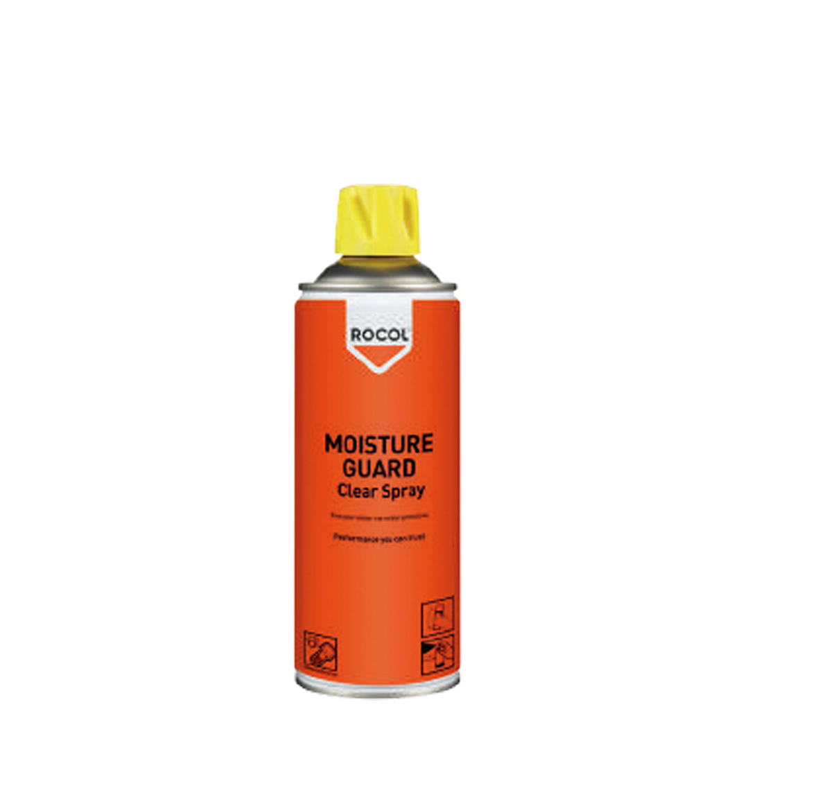 ROCOL MOISTURE GUARD Clear Spray透明模具防锈剂(rocol 69025)是一种近乎干式的薄膜，容易处理，不但能抵抗指模腐蚀，且能提供润滑作用及排除水气，特别适用于潮湿环境及有凝结问题的情况，是一种优秀的室内防锈剂，防锈期可达五年。